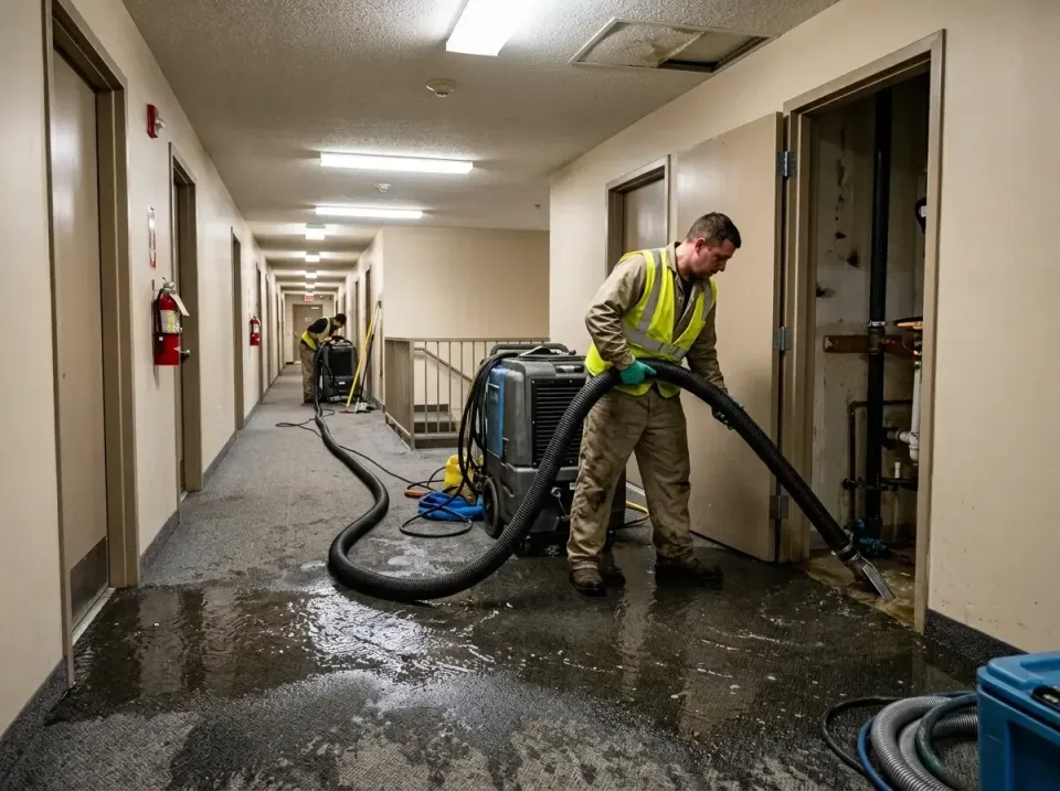 multi-unit-apartment-hallway-f-005 — frequently asked questions, Emergency Burst Pipe Water Extraction & Removal in Elizabet…